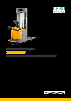 Pallet Stackers Sta op Rider Platform Jungheinrich ERC 220 