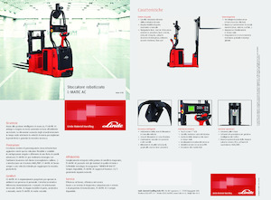 Pallet Stackers Sta op Rider Platform Linde L-MATIC AC