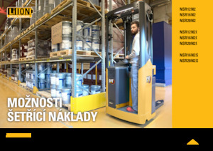 Pallet Stackers Sta op Rider Platform Caterpillar NSR20N2S