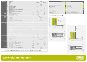 Pallet Trucks Staande Bestuurder Platform Clark CSPT 20 ac