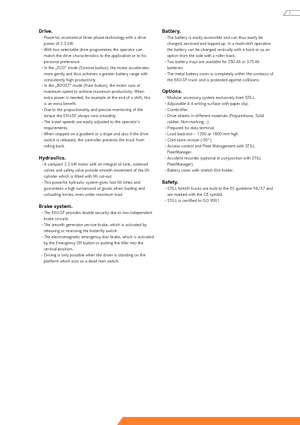 Meelooppallettruck Still EXU-SF 20