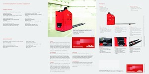 Pallettrucks Zittende Bestuurder Linde T33R-HP