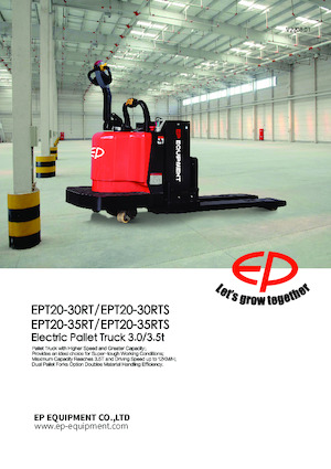 Pallet Trucks Staande Bestuurder Platform EP EPT20-35RT