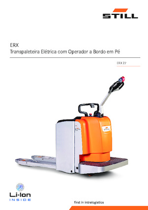 Pallet Trucks Staande Bestuurder Platform Still ERX 27