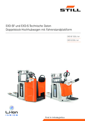 Walkie stapelaars Still EXD-SF 20