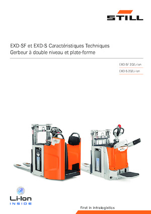 Walkie stapelaars Still EXD-SF 20