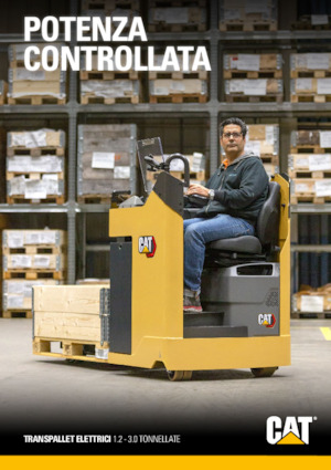 Pallet Trucks Staande Bestuurder Platform Caterpillar NPR30N2