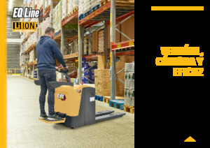 Pallet Trucks Staande Bestuurder Platform Caterpillar NPV20QL