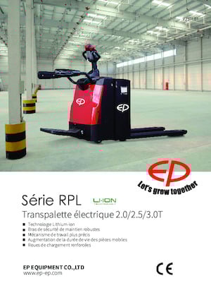 Pallet Trucks Staande Bestuurder Platform EP RPL201H