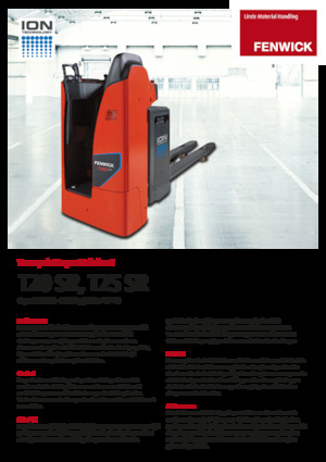 Pallet Trucks Staande Bestuurder Platform Linde T25SR 