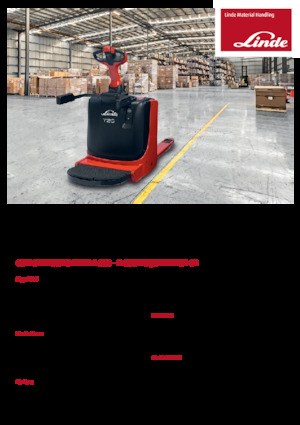 Meelooppallettruck Linde T16P	