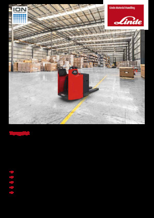 Pallet Trucks Staande Bestuurder Platform Linde T20FP