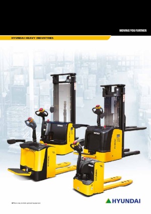 Pallet Trucks Staande Bestuurder Platform Hyundai 25 EPR