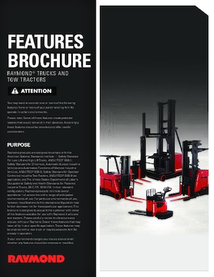 Pallet Trucks Staande Bestuurder Platform RAYMOND 8410