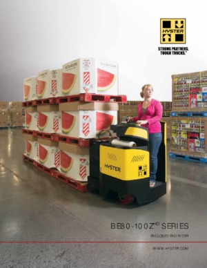 Pallet Trucks Staande Bestuurder Platform Hyster BE100ZHD