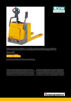 Pallet Trucks Staande Bestuurder Platform Jungheinrich EJR 120n