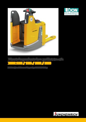 Pallet Trucks Staande Bestuurder Platform Jungheinrich ERE 120