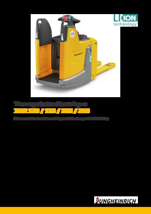 Pallet Trucks Staande Bestuurder Platform Jungheinrich ERE 120