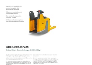 Pallet Trucks Staande Bestuurder Platform Jungheinrich ERE 125 