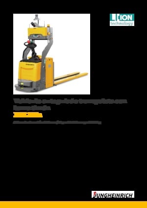 Pallet Trucks Staande Bestuurder Platform Jungheinrich ERE 225a 