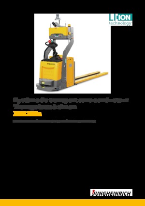 Pallet Trucks Staande Bestuurder Platform Jungheinrich ERE 225a 