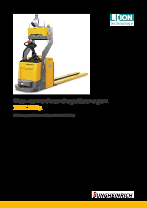Pallet Trucks Staande Bestuurder Platform Jungheinrich ERE 225a 