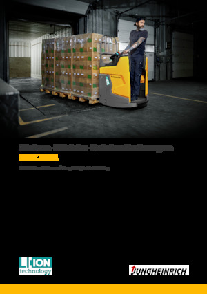 Pallet Trucks Staande Bestuurder Platform Jungheinrich ERE 225i