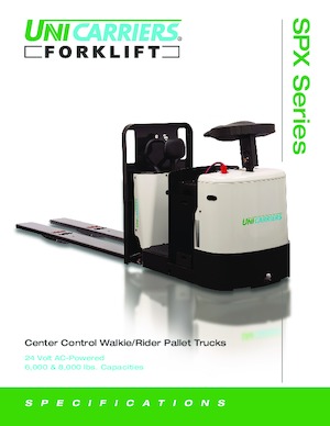 Orderverzameltrucks UniCarriers SPX60B