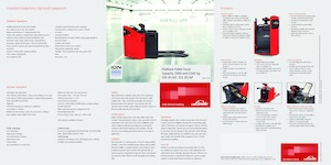Pallet Trucks Staande Bestuurder Platform Linde T 24 SP