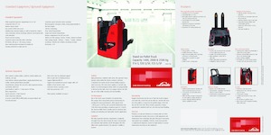 Pallet Trucks Staande Bestuurder Platform Linde T14S