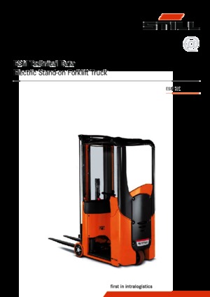 Pallet Stackers Sta op Rider Platform Still ESM