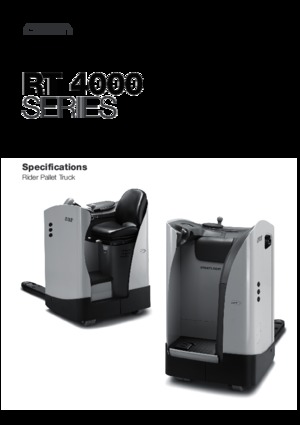 Pallet Trucks Staande Bestuurder Platform Crown RT 4020-2.0