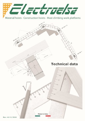 Industriele takel Electroelsa BASKET 3