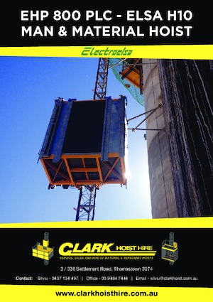 Industriele takel Electroelsa ELSA H10