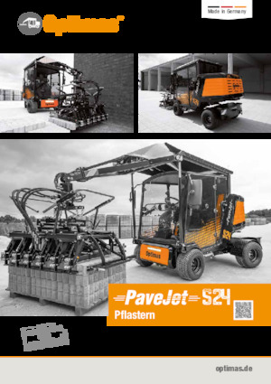 Straatmakersmachines Optimas PaveJet  S 24