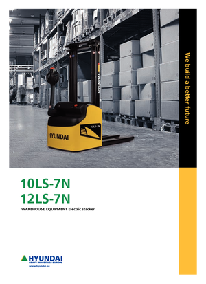 Walkie stapelaars Hyundai 12 LS 7 N