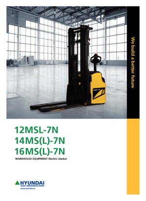 Walkie stapelaars Hyundai 16 MS 7 N