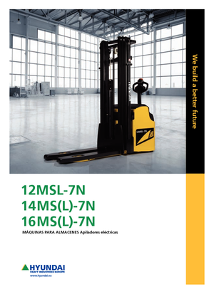 Walkie stapelaars Hyundai 16 MS 7 N