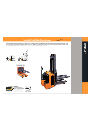 Walkie stapelaars OMG 715 BMK