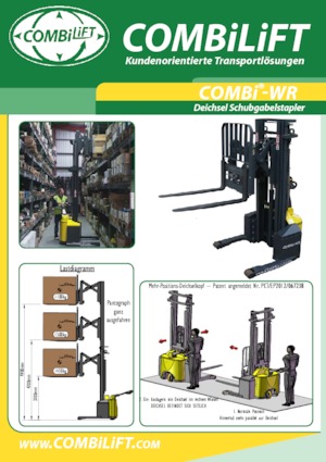 Walkie stapelaars Combi-Lift Combi WR 1500