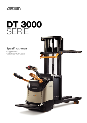 Walkie stapelaars Crown DT 3040-2.0 TL