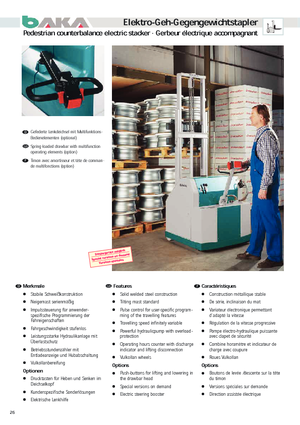 Walkie stapelaars Baka EGGT 89-1604