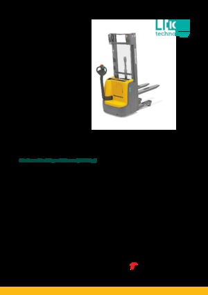 Walkie stapelaars Jungheinrich EJC 112 RK 