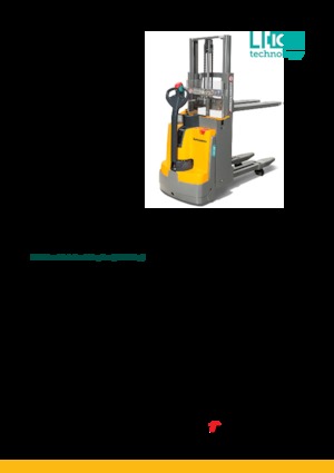 Walkie stapelaars Jungheinrich EJD 118