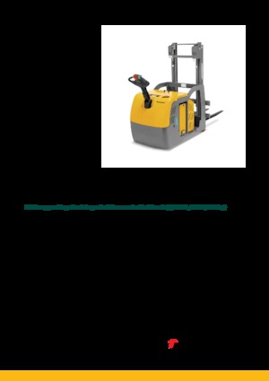 Walkie stapelaars Jungheinrich EJG 212