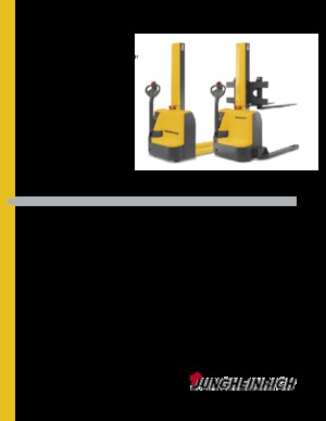 Walkie stapelaars Jungheinrich EMC B10