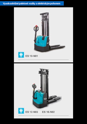 Walkie stapelaars Baoli ES 16-N02