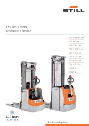 Walkie stapelaars Still EXV 14 C