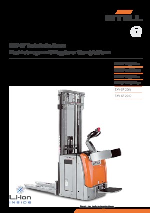 Walkie stapelaars Still EXV-SF 16i