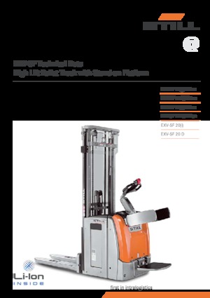 Walkie stapelaars Still EXV-SF 16i